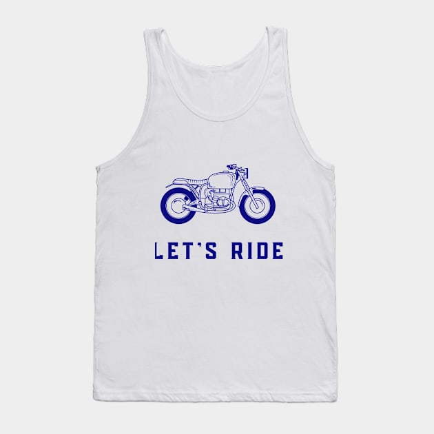 Let's Ride Tank Top by DiscoverNow